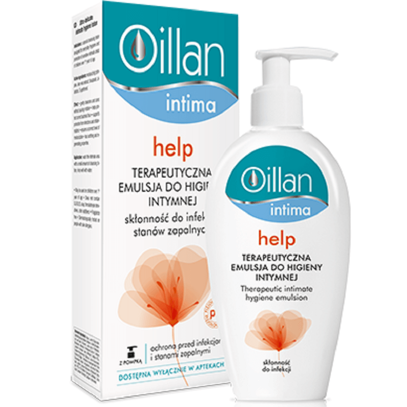 Oillan intima help – Dung dịch vệ sinh phụ nữ chai 200ml