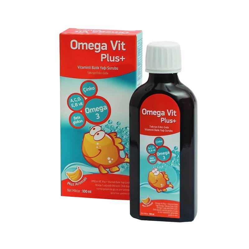 Omega Vit - Bổ sung acid béo Omega 3, EPA, DHA cho trẻ