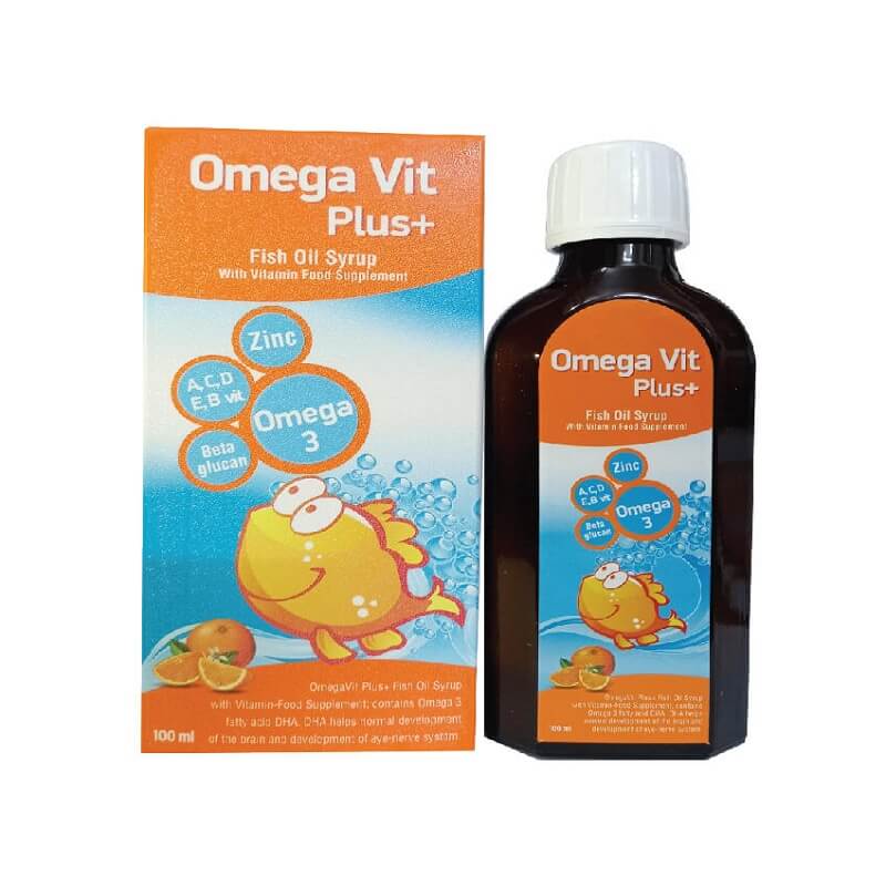 Omega Vit Plus+ bổ sung Vitamin, acid béo Omega 3