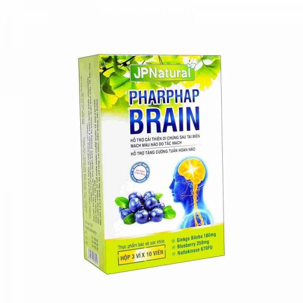 Pharphap Brain - Hỗ trợ hoạt huyết, tăng tuần hoàn não