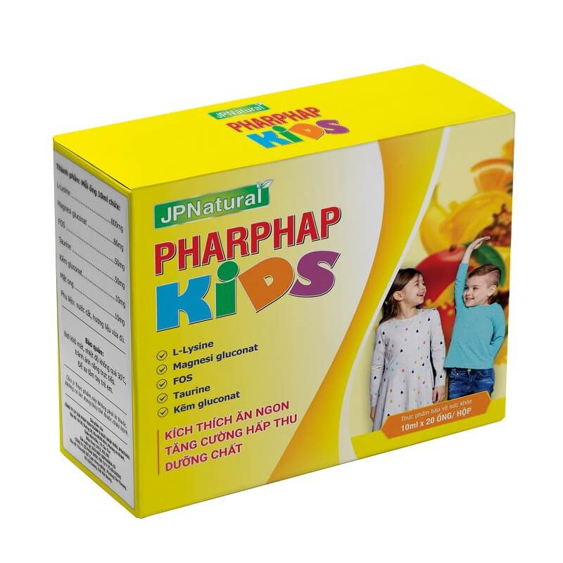 Pharphap Kids - Bổ sung acid amin, khoáng chất, chất xơ