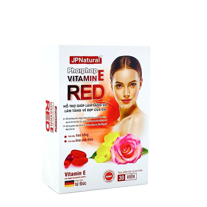 Pharphap Vitamin E Red - Làm chậm quá trình lão hóa da