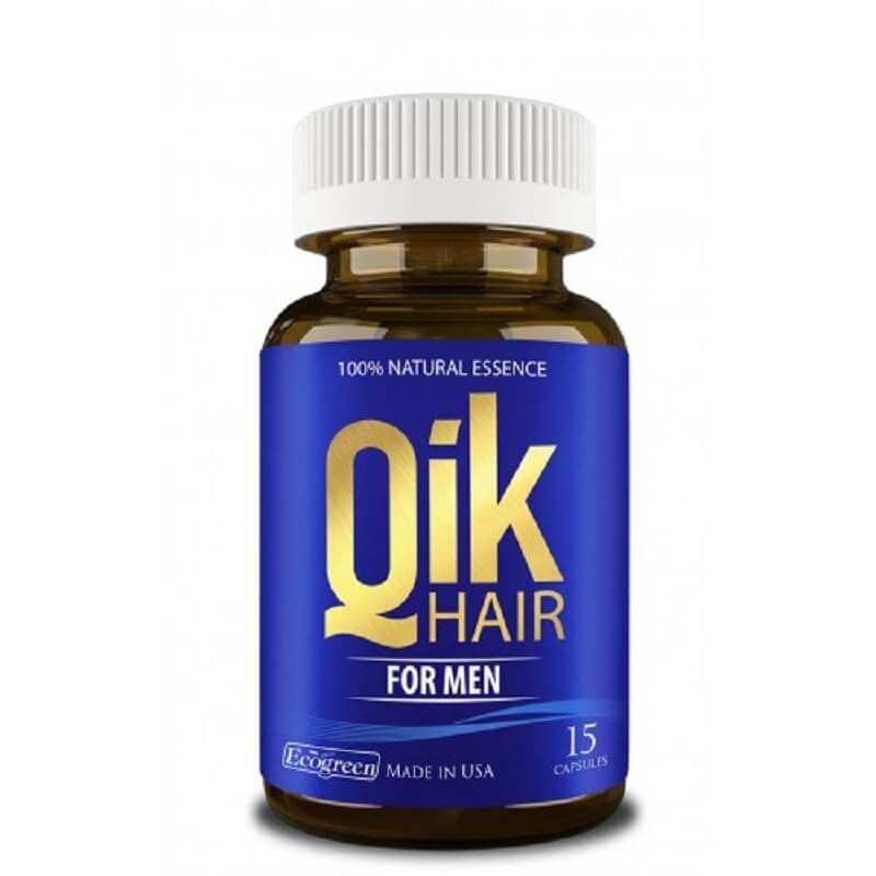 Qik Hair For Men (15 viên) - Giảm dụng tóc, phục hồi tóc