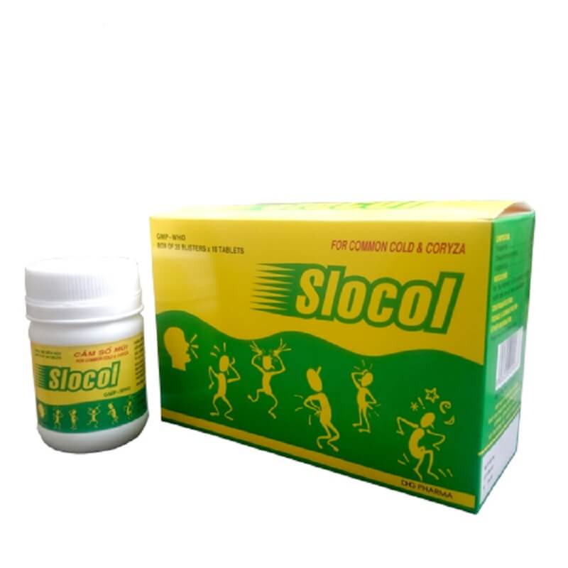 Slocol - Điều trị các triệu chứng của cảm cúm