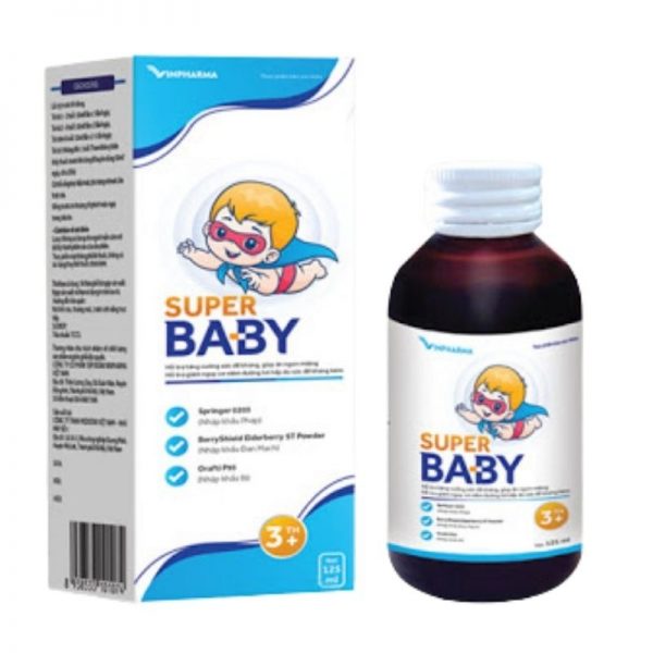 Super Baby - Siro tăng cường miễn dịch, giảm lây nhiễm virus