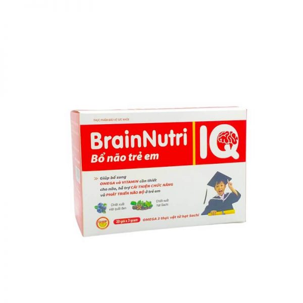 Thực phẩm bảo vệ sức khỏe Brain Nutri IQ Bổ não Trẻ em