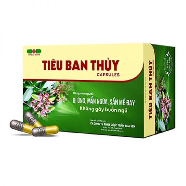 Tiêu Ban Thủy Capsules - Hỗ trợ thanh nhiệt, giải độc