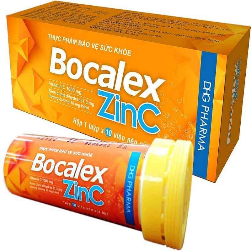 TPBVSK Bocalex ZinC - Bổ sung vitamin C, kẽm cho cơ thể