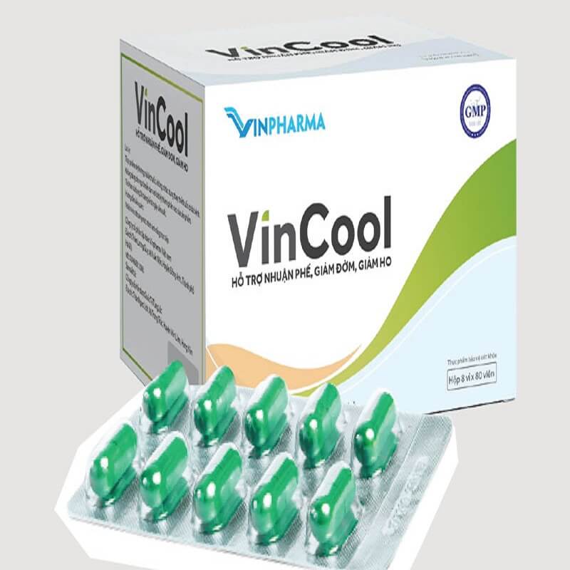 Vincool - Hỗ trợ nhuận phế, giảm đờm, giảm ho