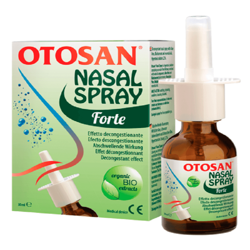 Xịt mũi Otosan Nasal Spray Forte 30ml giúp thông thoáng mũi