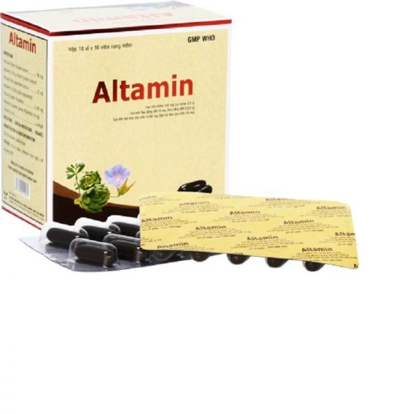 Altamin - Giải độc gan, ngừa suy giảm chức năng gan