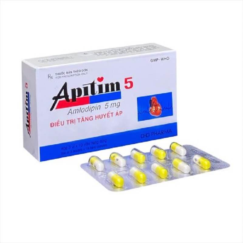 Apitim - Điều trị tăng huyết áp, đau thắt ngực
