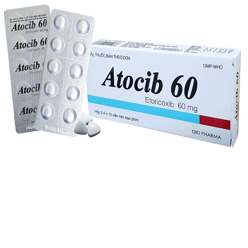 Atocib 60 - Điều trị các bệnh về xương khớp