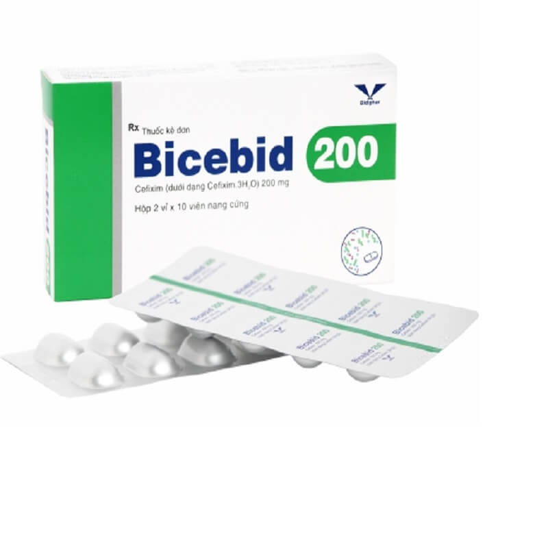 Bicebid 200 H/20 - Điều trị các bệnh về nhiễm khuẩn