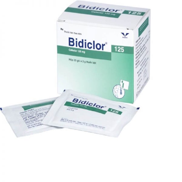 Bidiclor® 125 - Điều trị các bệnh nhiễm khuẩn