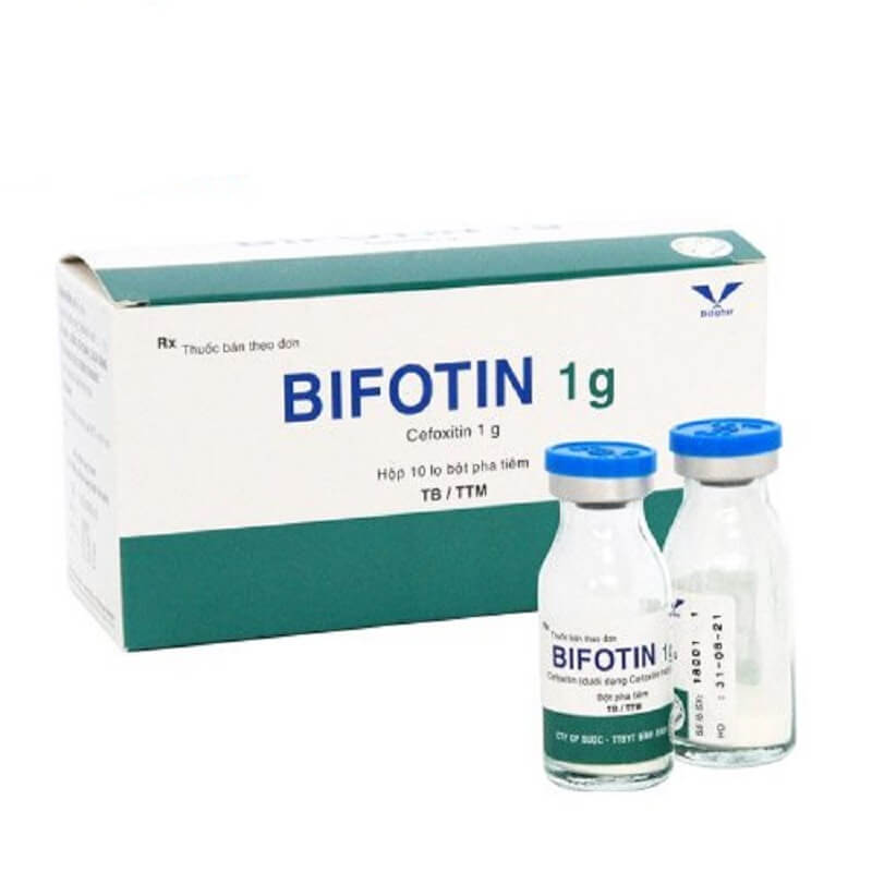 Bifotin 1g - Điều trị các nhiễm trùng do vi khuẩn nhạy cảm