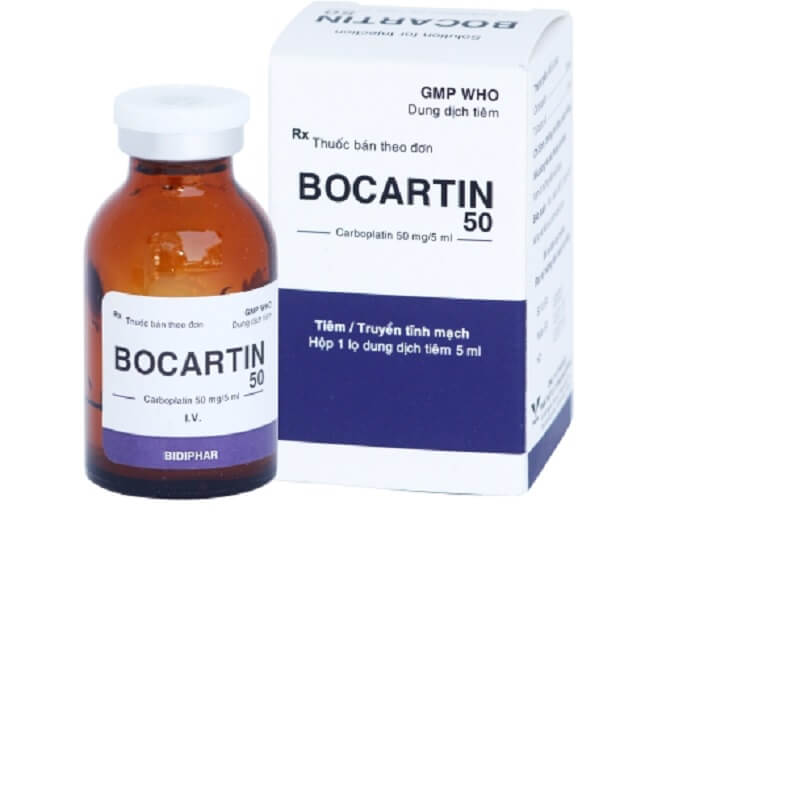 Bocartin 50 - Điều trị ung thư buồng trứng, ung thư phổi
