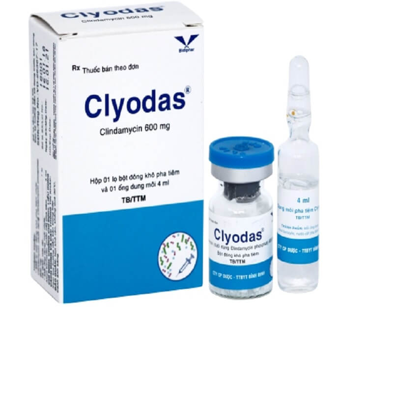 Clyodas - Điều trị những bệnh nhiễm vi khuẩn nhạy cảm