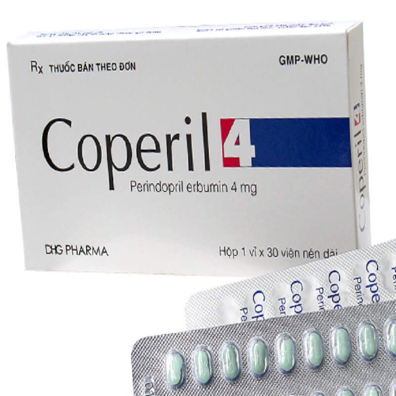 Coperil 4 - Cho người tăng huyết áp, suy tim sung huyết