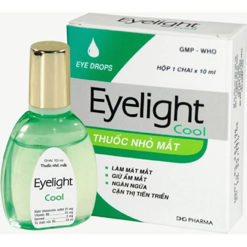 Eyelight Cool - Mát mắt, giữ ẩm cho mắt, ngăn ngừa cận thị