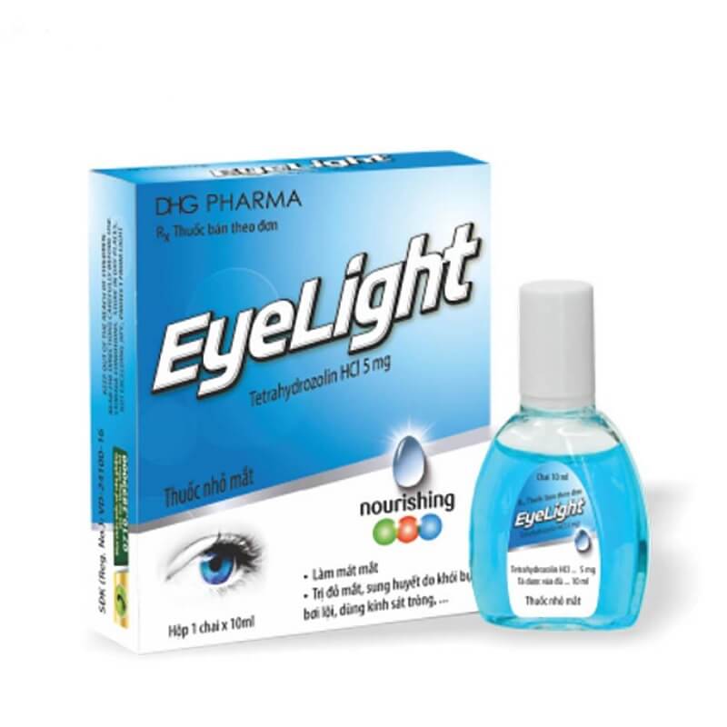 Eyelight - Điều trị tình trạng đỏ mắt, sung huyết kết mạc