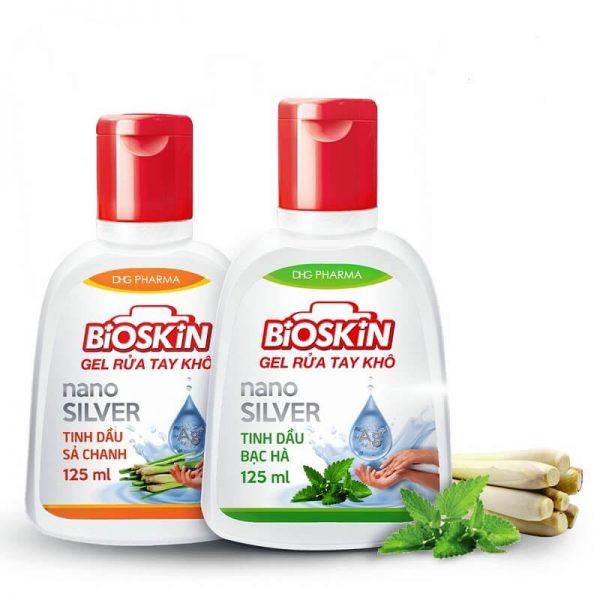 Gel rửa tay khô Bioskin - Làm sạch tay, kháng khuẩn