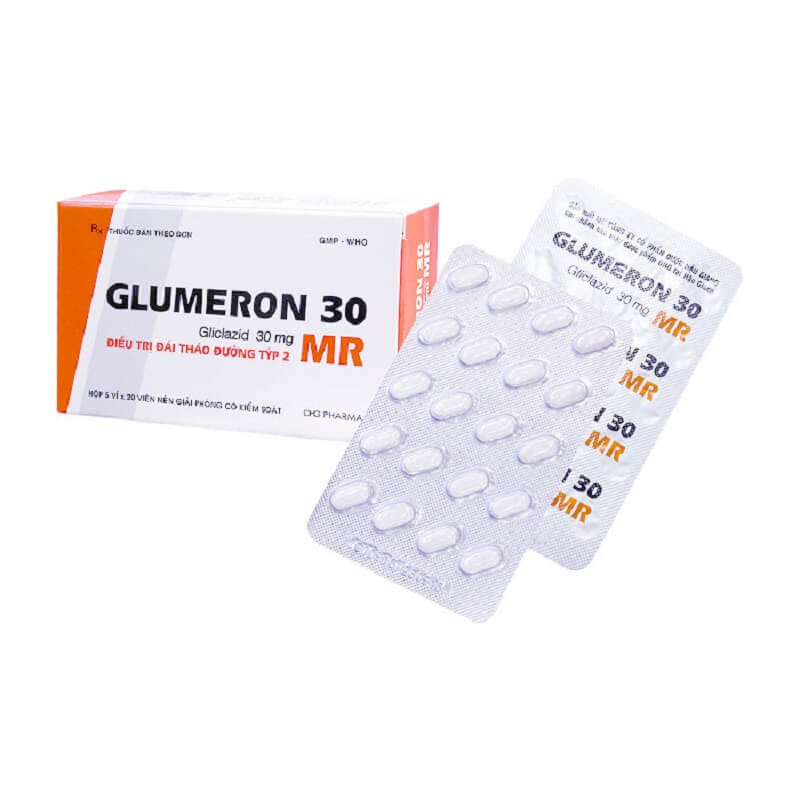 Glumeron 30 MR - Điều trị bệnh đái tháo đường (týp 2)