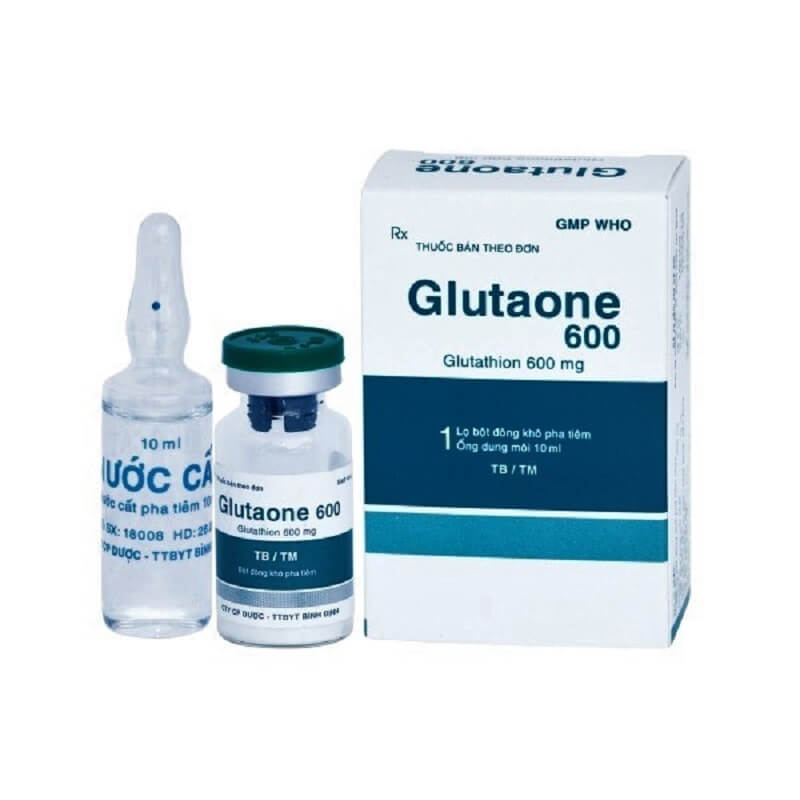 Glutaone 600 - Hỗ trợ trong các bệnh do thiếu hụt Glutathio