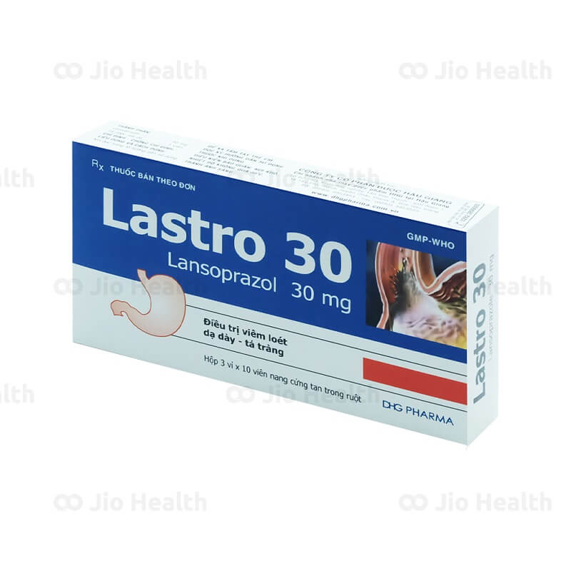 Lastro 30 - Điều trị loét dạ dày - tá tràng cấp
