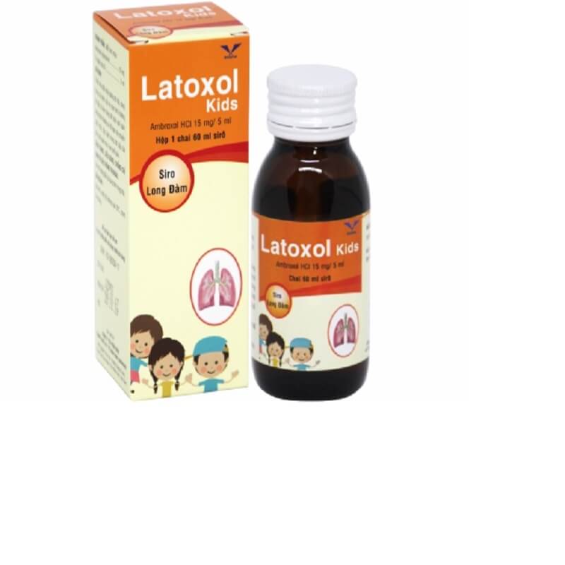 Latoxol Kids - Dùng cho bệnh cấp và mạn tính đường hô hấp