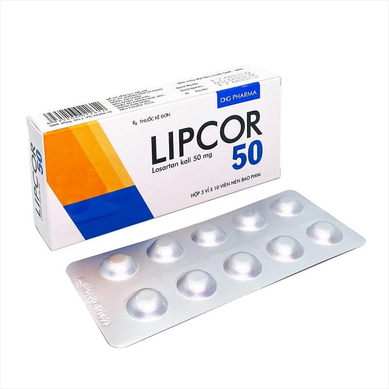 Lipcor 50 - Điều trị tăng huyết áp cho trẻ từ 6 tuổi trở lên