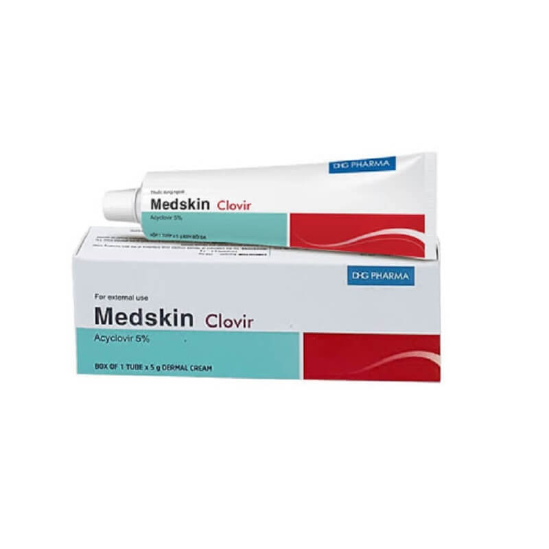 Medskin Clovir - Điều trị nhiễm Herpes simplex da