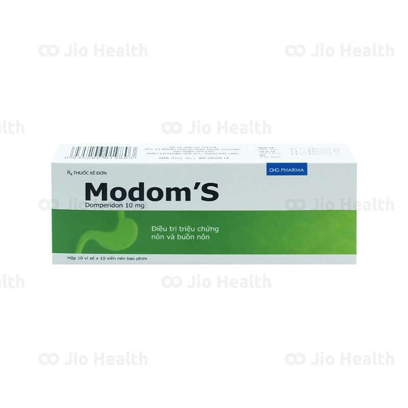 Modom'S - Điều trị triệu chứng nôn và buồn nôn