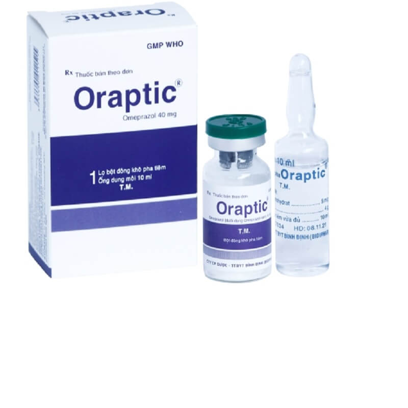 Oraptic - Điều trị loét dạ dày, tá tràng, viêm thực quản