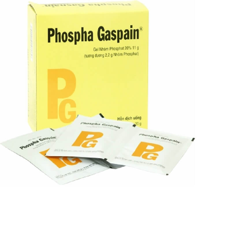 Phospha Gaspain 11g - Điều trị viêm thực quản, viêm dạ dày