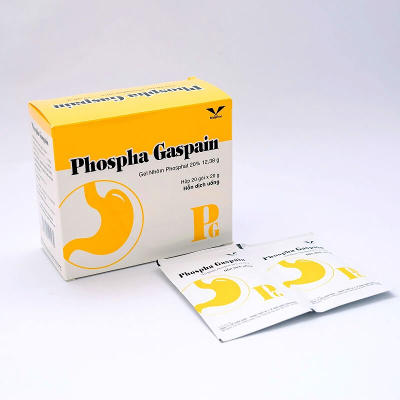 Phospha Gaspain - Điều trị rối loạn thực quản, dạ dày