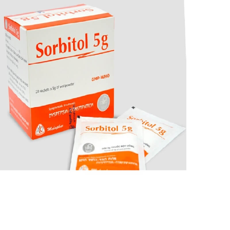 Sorbitol - Điều trị triệu chứng táo bón, rối loạn tiêu hóa