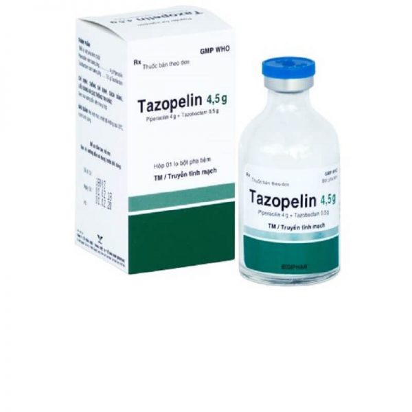 Tazopelin 4,5g - Điều trị nhiễm khuẩn ở người lớn và trẻ em