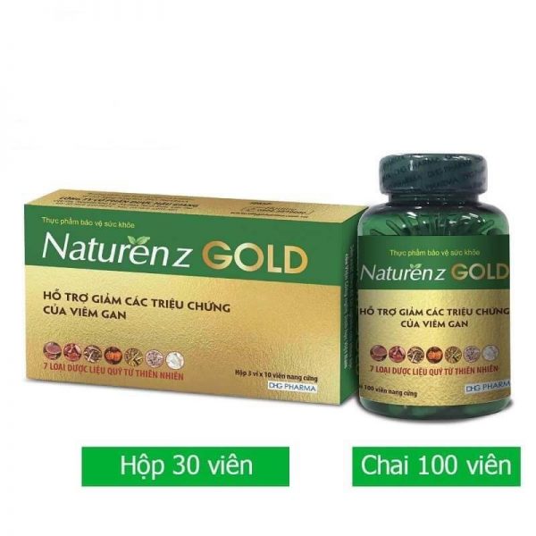 TPBVSK Naturenz GOLD - Hỗ trợ giảm triệu chứng của viêm gan