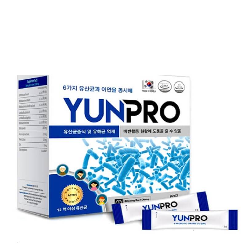 TPBVSK Yunpro - Cân bằng hệ vi sinh đường ruột