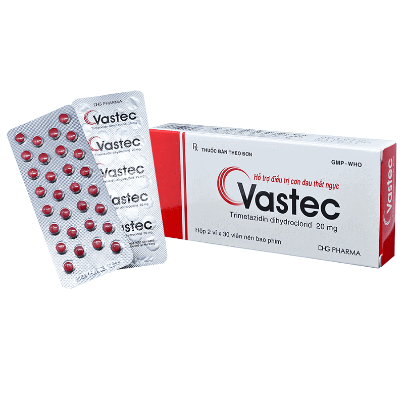 Vastec - Liệu pháp bổ sung, hỗ trợ điều trị đau thắt ngực