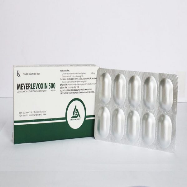Meyerlevoxin 500mg (Hộp/ 30 viên) - Điều trị nhiễm trùng
